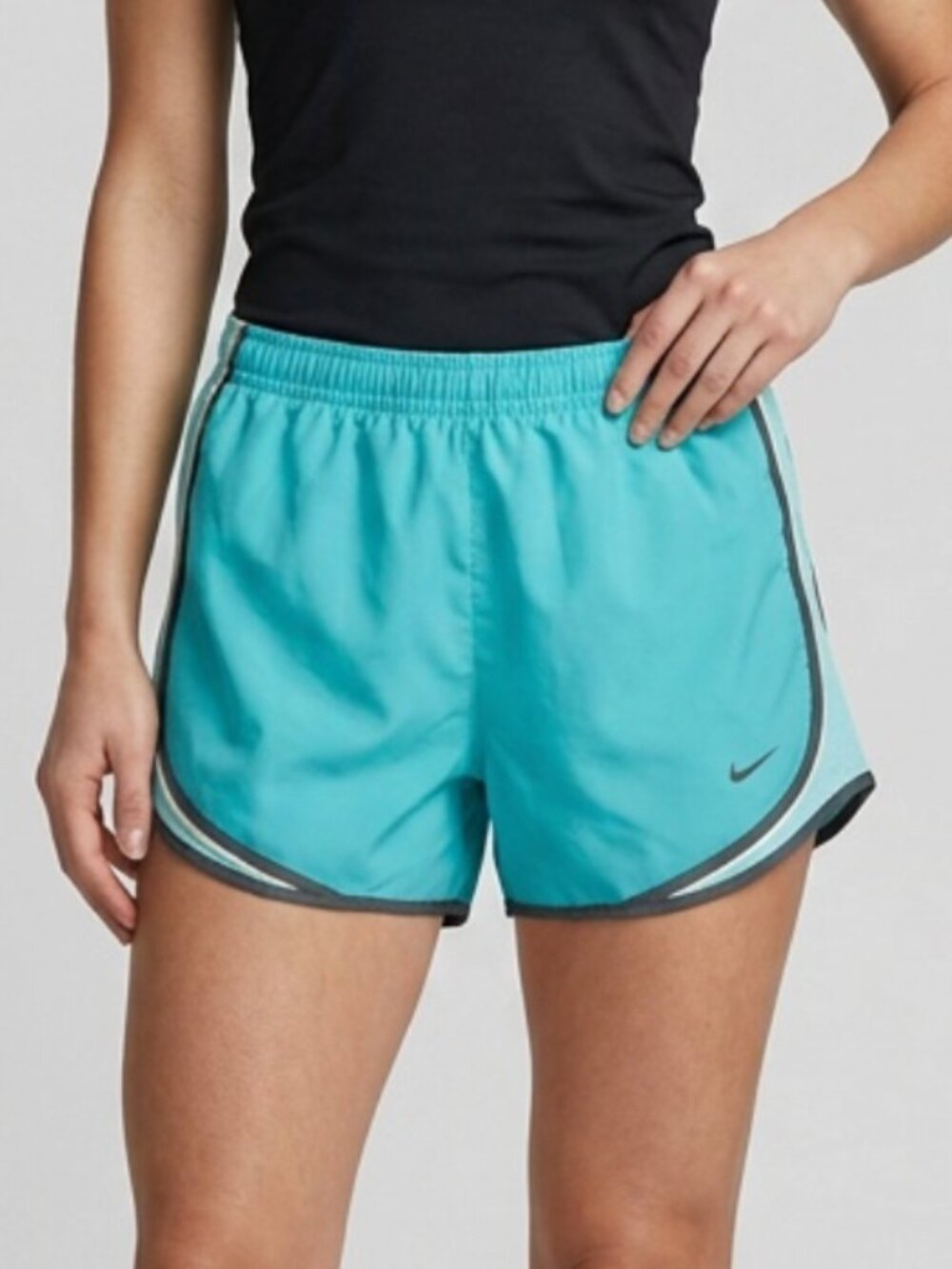 NIKE | DRI-FIT Teal Athletic Running Shorts Sz S